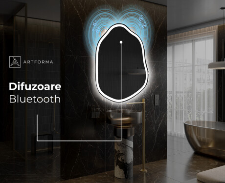Oglinzi pentru baie cu LED în formă neregulată E222 #7