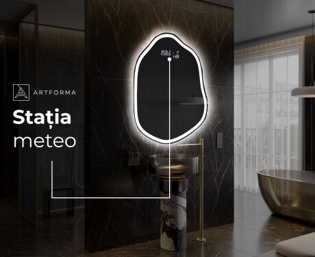 Oglinzi pentru baie cu LED în formă neregulată E222 #7