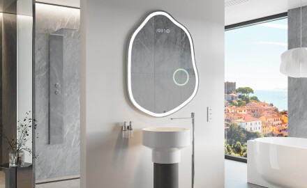 Oglinzi pentru baie cu LED în formă neregulată E222