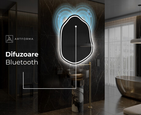 Oglinzi pentru baie cu LED în formă neregulată E223 #7