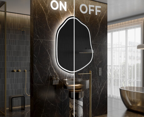 Oglinzi pentru baie cu LED în formă neregulată E223 #3
