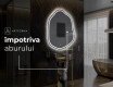 Oglinzi pentru baie cu LED în formă neregulată E223 #9