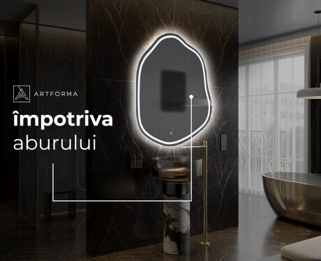 Oglinzi pentru baie cu LED în formă neregulată E223 #9