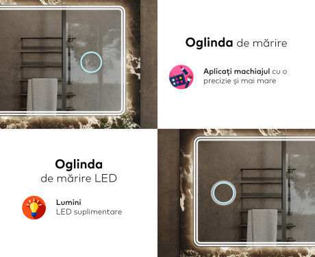 oglinda cu LED la comanda L148 #8