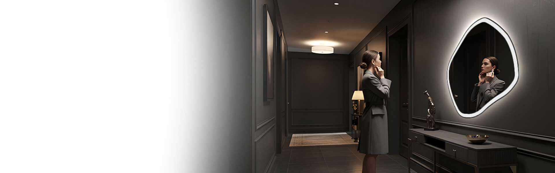 Oglinzi LED neregulate